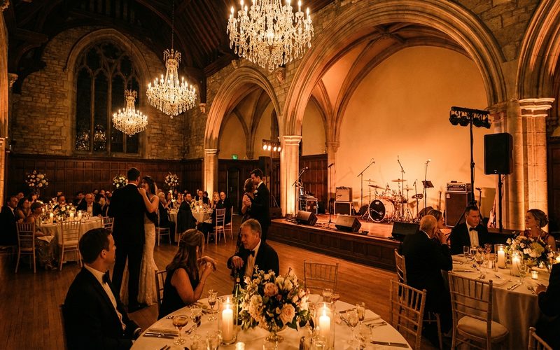 Hochzeitsfeier mit Live-Band in einer Nürnberger Eventlocation