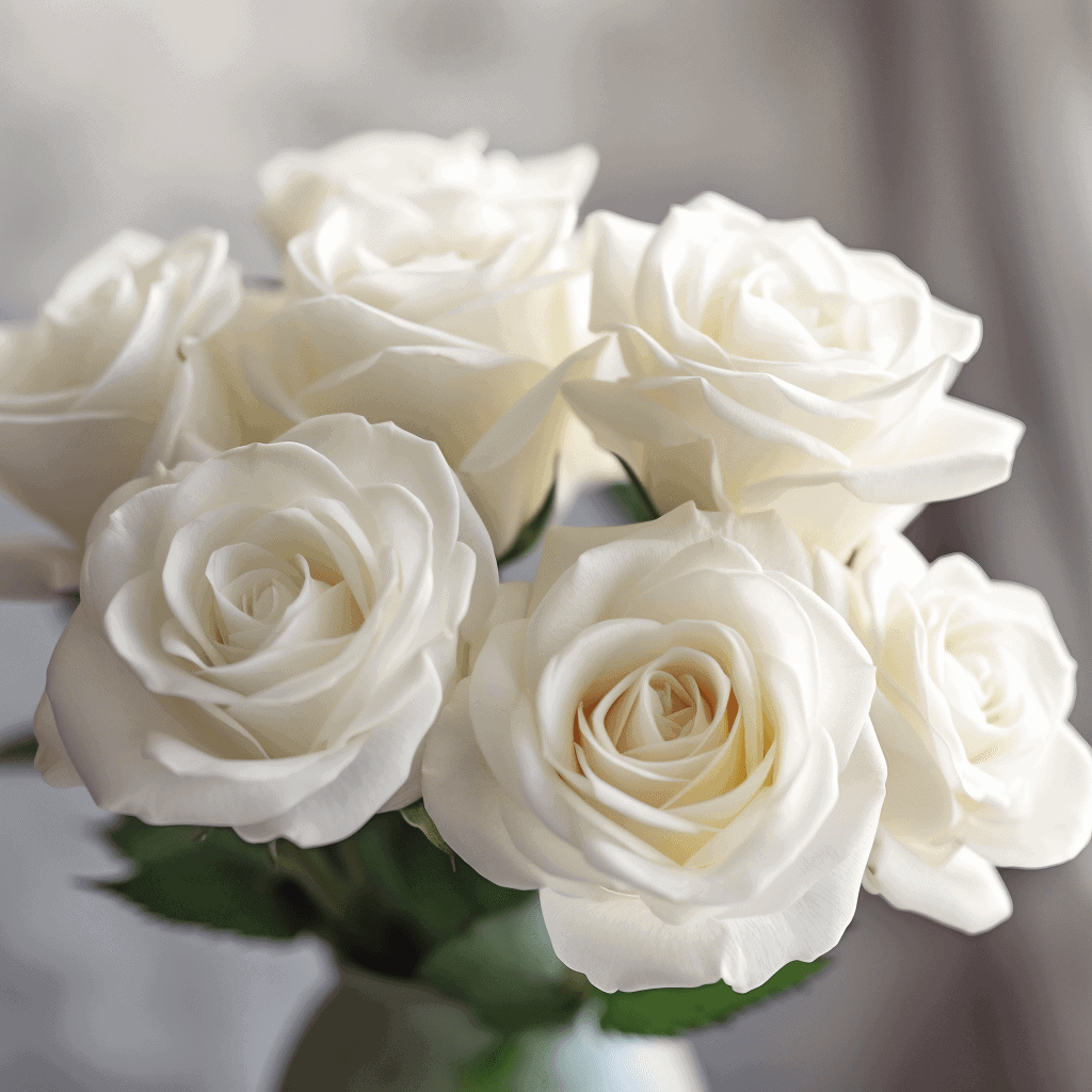 Trauung Weiße Rosen